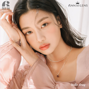  Ann365 1Day – Rich Ann Indie Gray個性酷灰 日拋 6片裝(門市現貨)